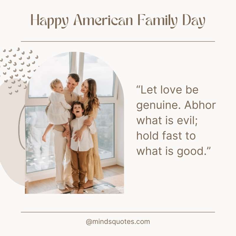 47+ BEST American Family Day Quotes, Wishes & Messages 6 Happy American Family Day Wishes