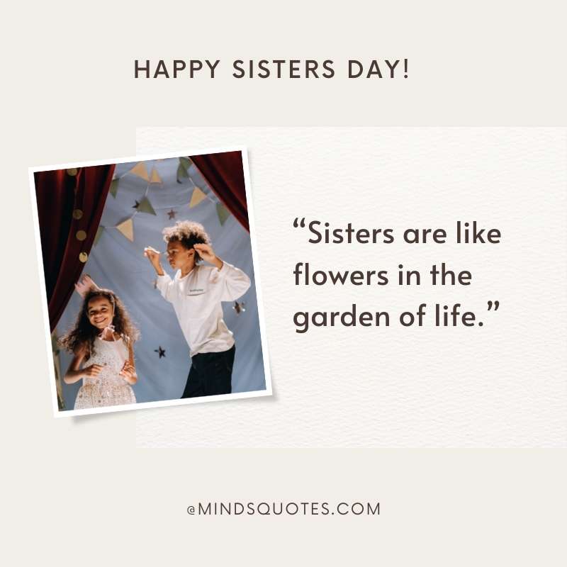 Happy Sisters Day Message