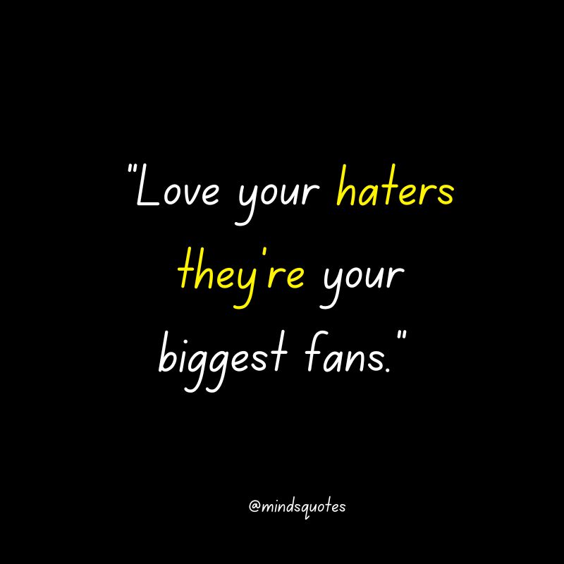 Haters Gonna Hate Quotes Funny