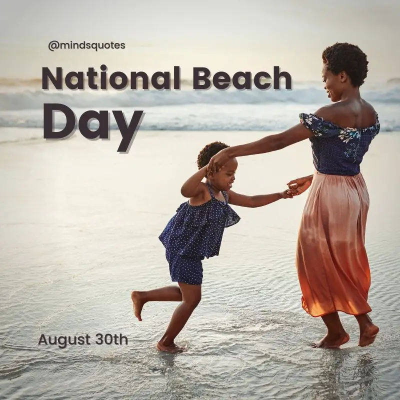 55+ Famous National Beach Day Quotes, Wishes & Messages 18 Happy National Beach Day Poster
