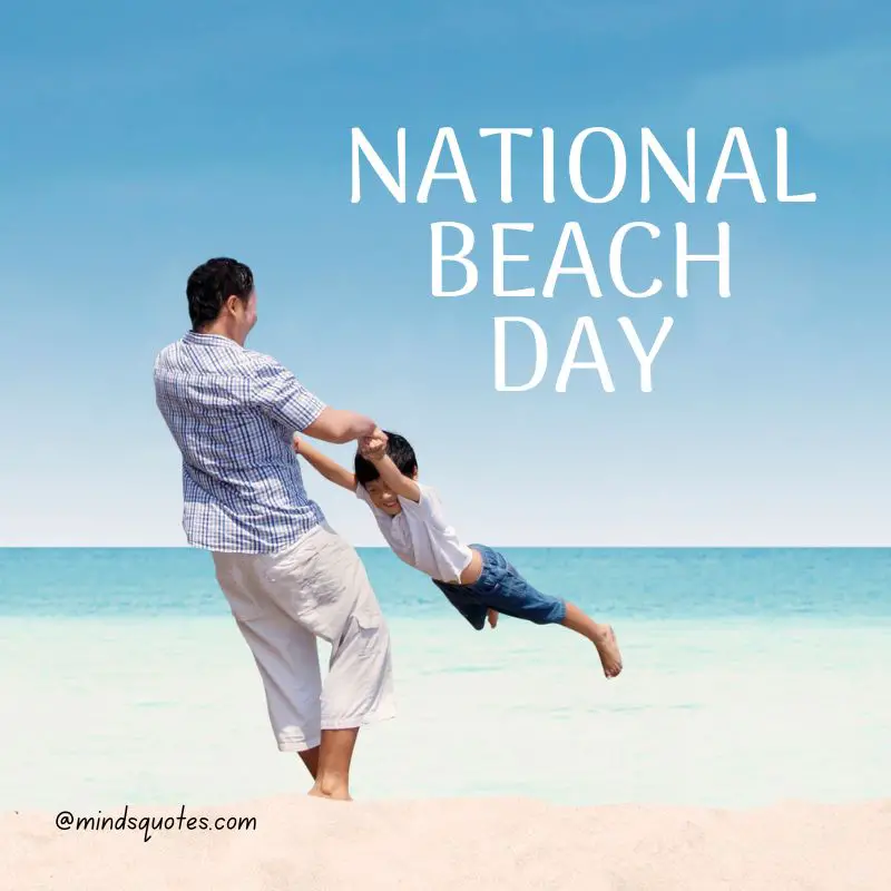 55+ Famous National Beach Day Quotes, Wishes & Messages 16 National Beach Day Poster