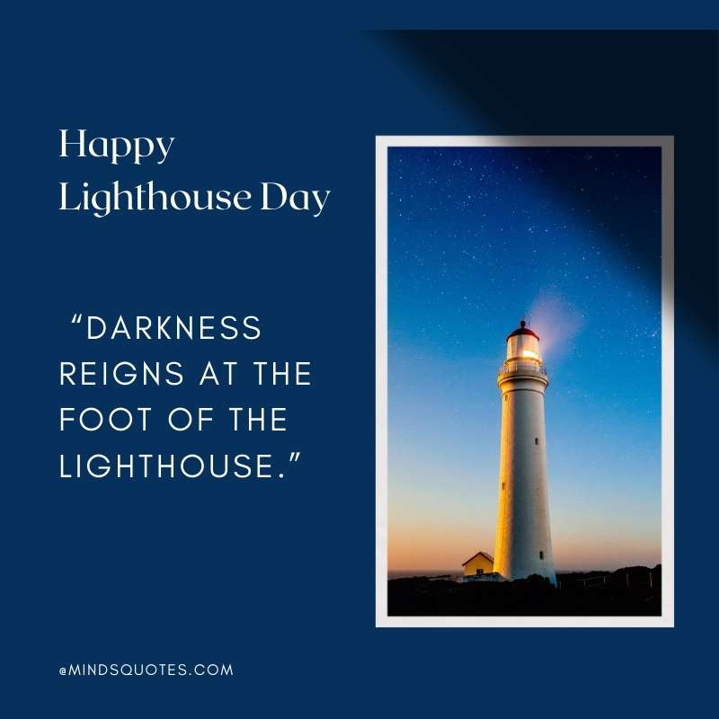 National Lighthouse Day Quotes