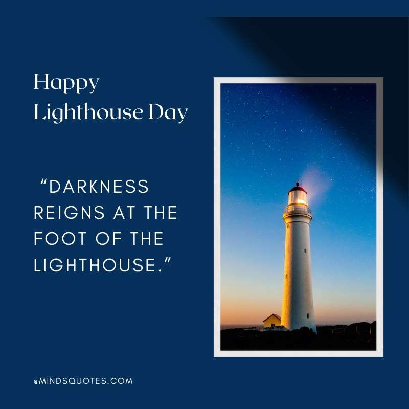 32+ BEST National Lighthouse Day Quotes, Wishes & Messages 2 National Lighthouse Day Quotes