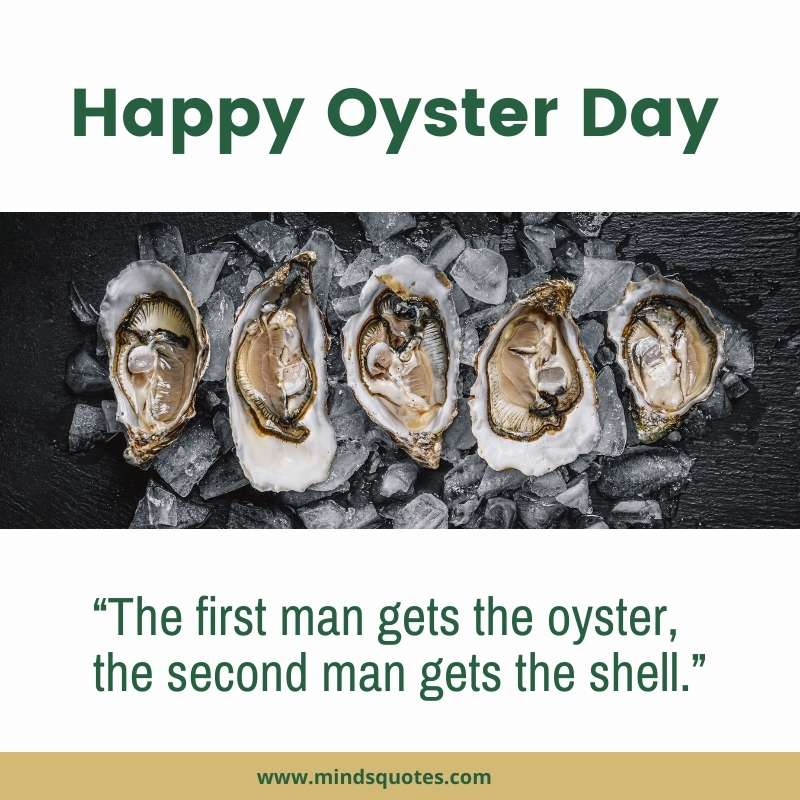National Oyster Day Quotes