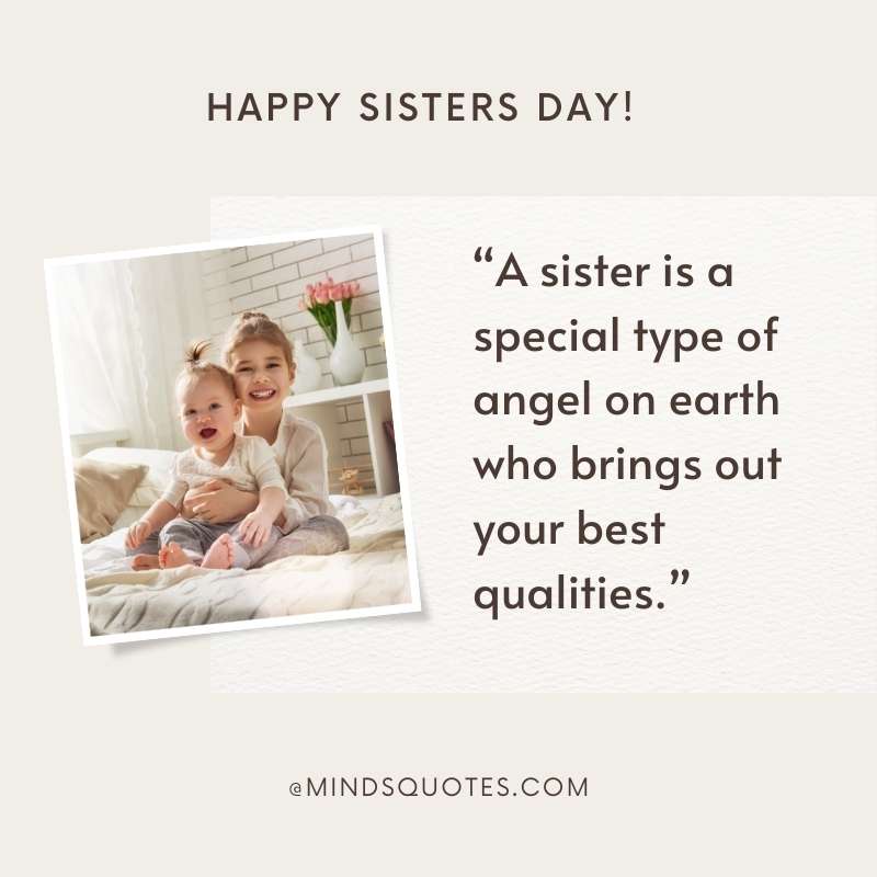 47+ BEST National Sisters Day Quotes, Wishes & Messages 12 National Sisters Day Message