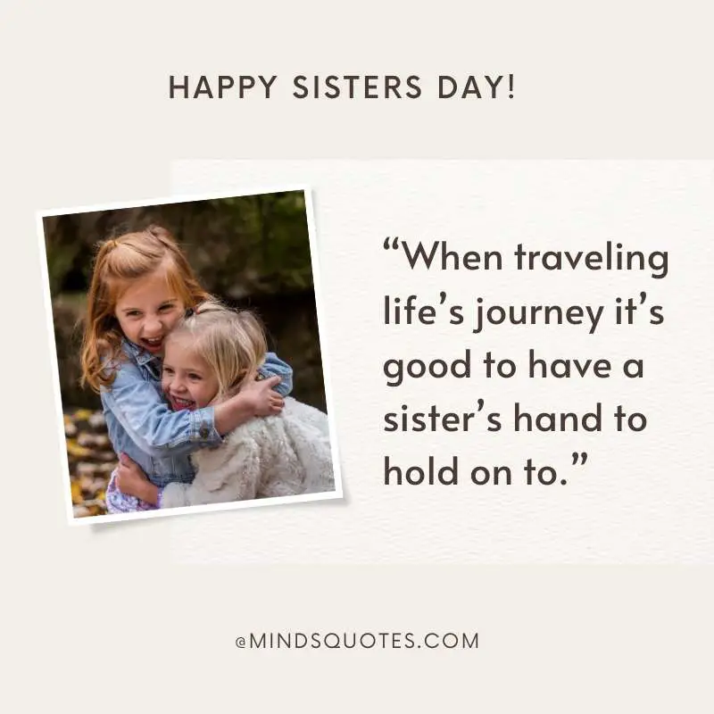 47+ BEST National Sisters Day Quotes, Wishes & Messages 10 National Sisters Day Wishes