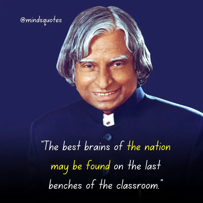 110 Famous APJ Abdul Kalam's Quotes That Will Inspire You 5 dr apj abdul kalam quotes