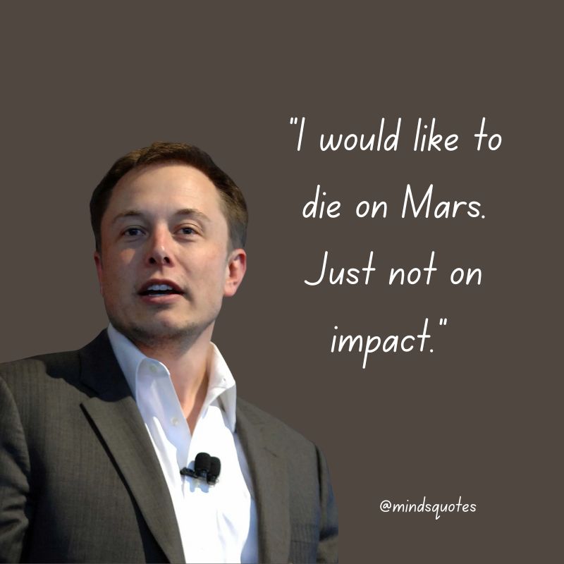 elon musk quotes about the future
