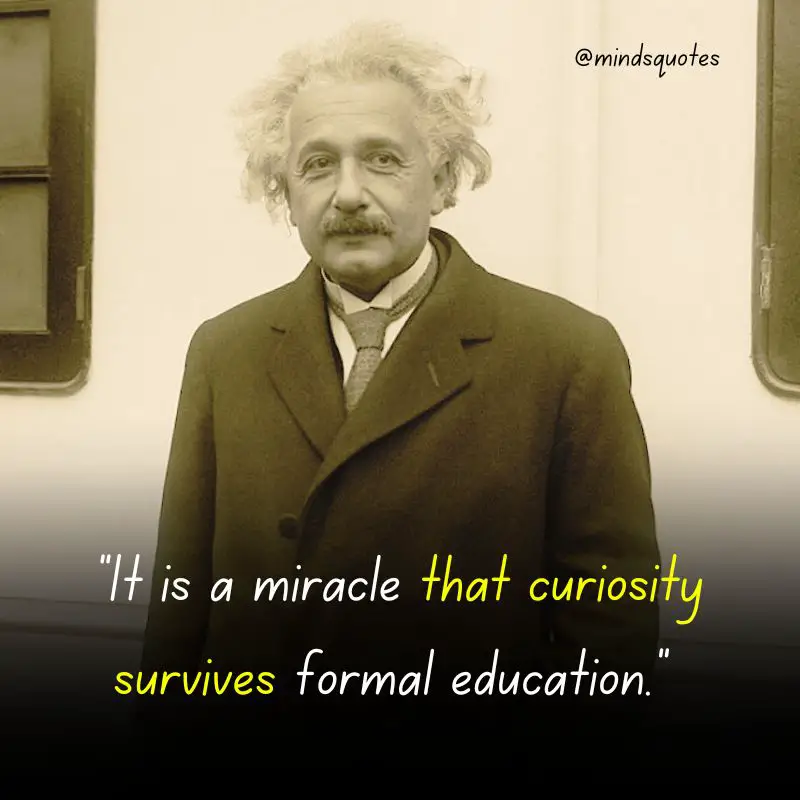 113 BEST Albert Einstein Quotes That Prove He Was A Genius 18 Albert Einstein's Quotes on Education