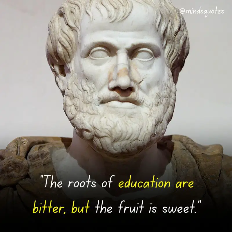 80 Famous Aristotle Quotes That Will Change Your Perspective 19 Aristotle's Quotes on Education