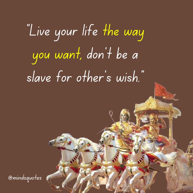 Bhagavad Gita Quotes on Life