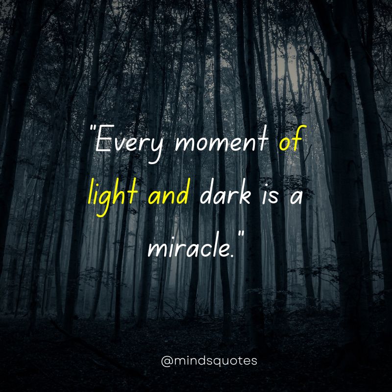 Darkness Quotes ABout Life
