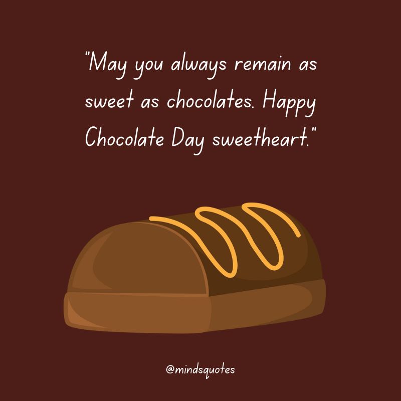 51+ BEST International Chocolate Day Quotes, Wishes & Messages 9 Happy International Chocolate Day Messages