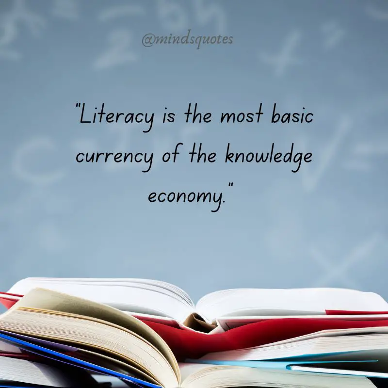 40 BEST International Literacy Day Quotes, Wishes & Messages 6 International Literacy Day Quotes Status