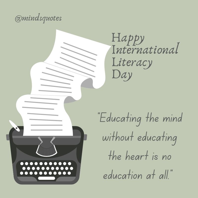 40 BEST International Literacy Day Quotes, Wishes & Messages 2 International Literacy Day Quotes