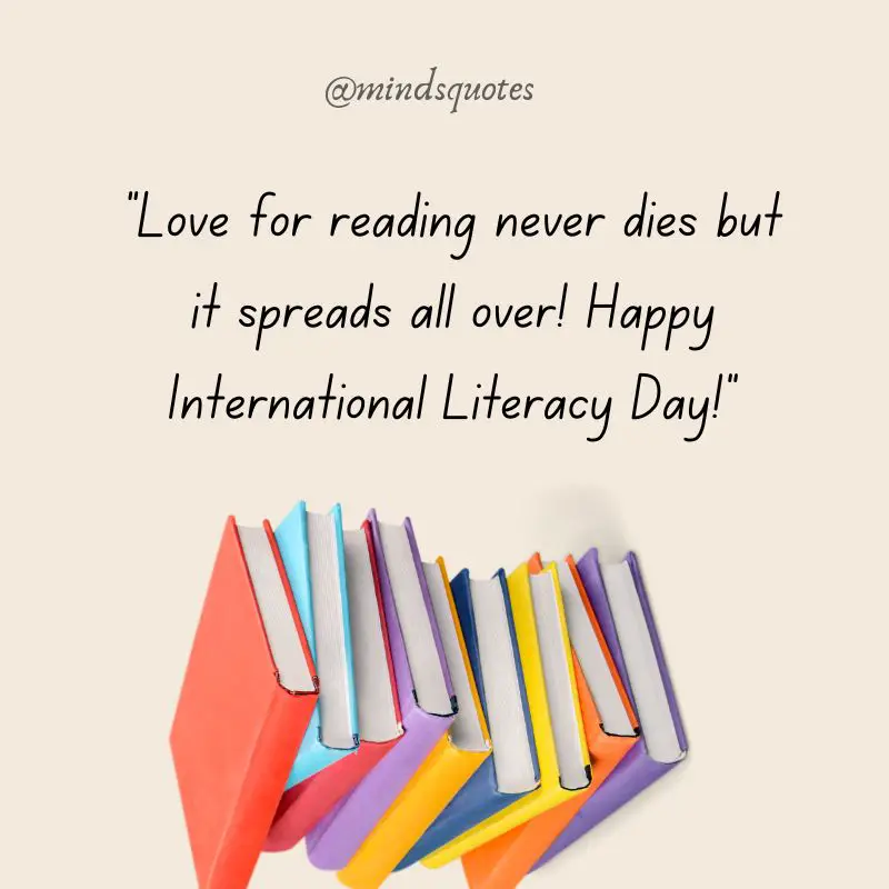 40 BEST International Literacy Day Quotes, Wishes & Messages 9 Literacy Day Message 2023
