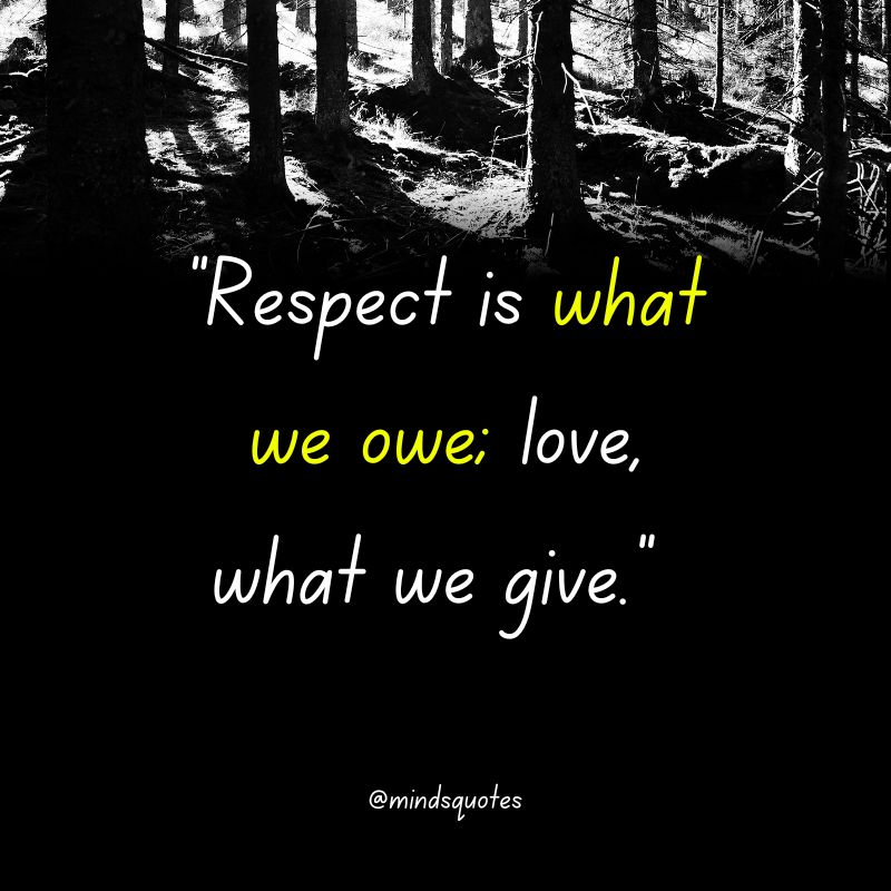 Love and Respect Quotes