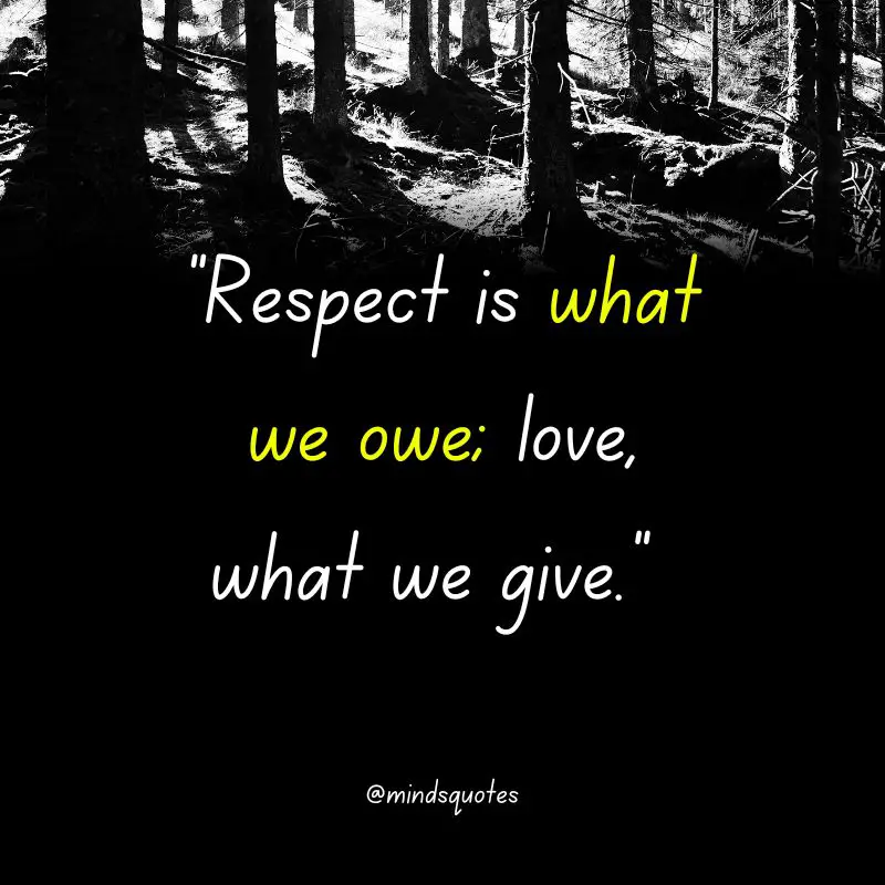 112+ BEST Respect Quotes That Everyone Needs To Know 27 Love and Respect Quotes