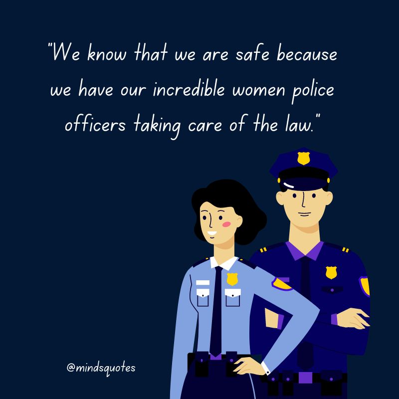 National Police Woman Day Quotes