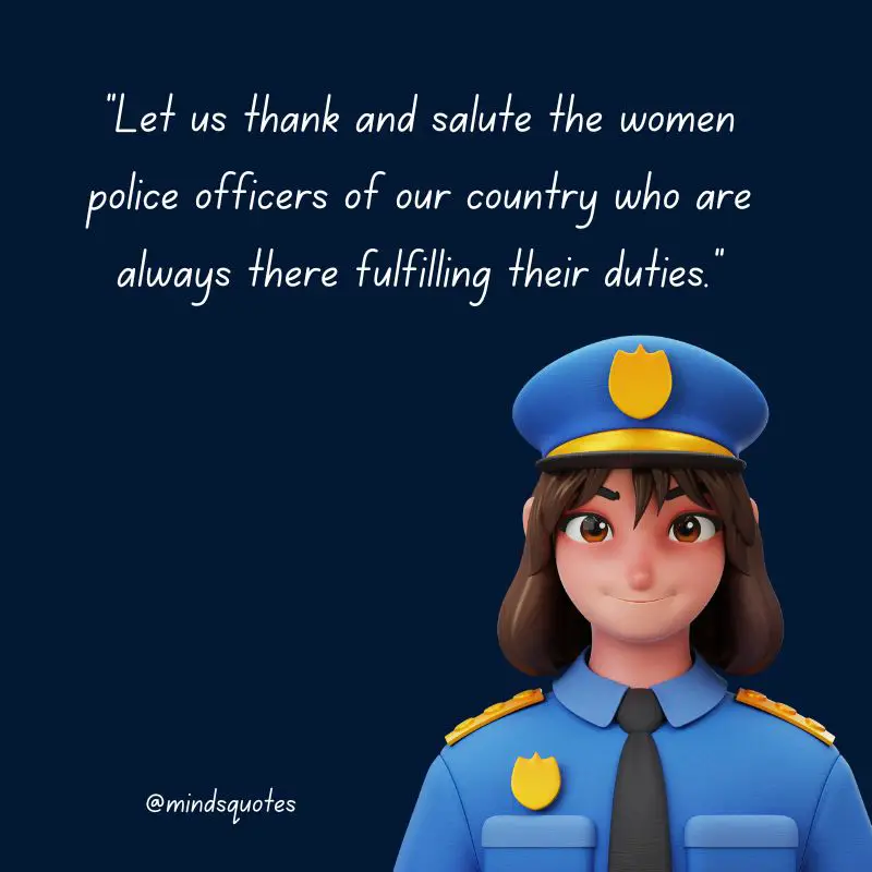 24 BEST National Police Woman Day Quotes, Wishes & Messages 5 National Police Woman Day Quotes