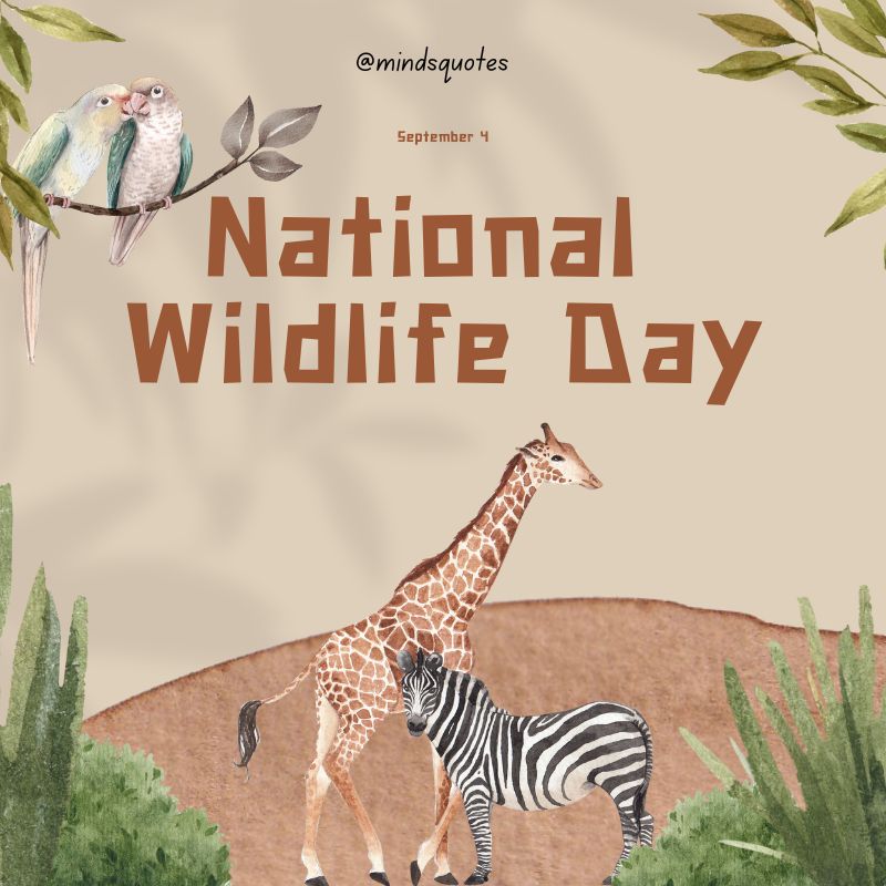 National Wildlife Day Poster 2023