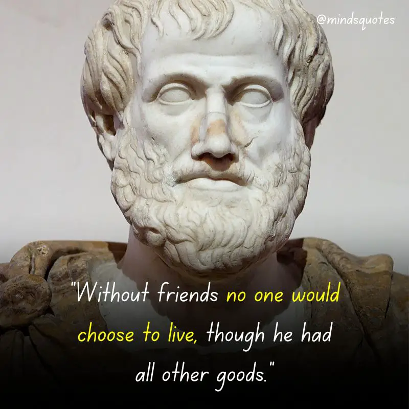 80 Famous Aristotle Quotes That Will Change Your Perspective 10 aristotle quotes on Friends