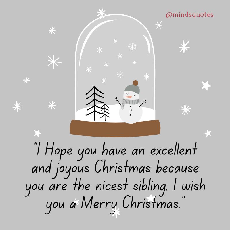 Christmas wishes to sister