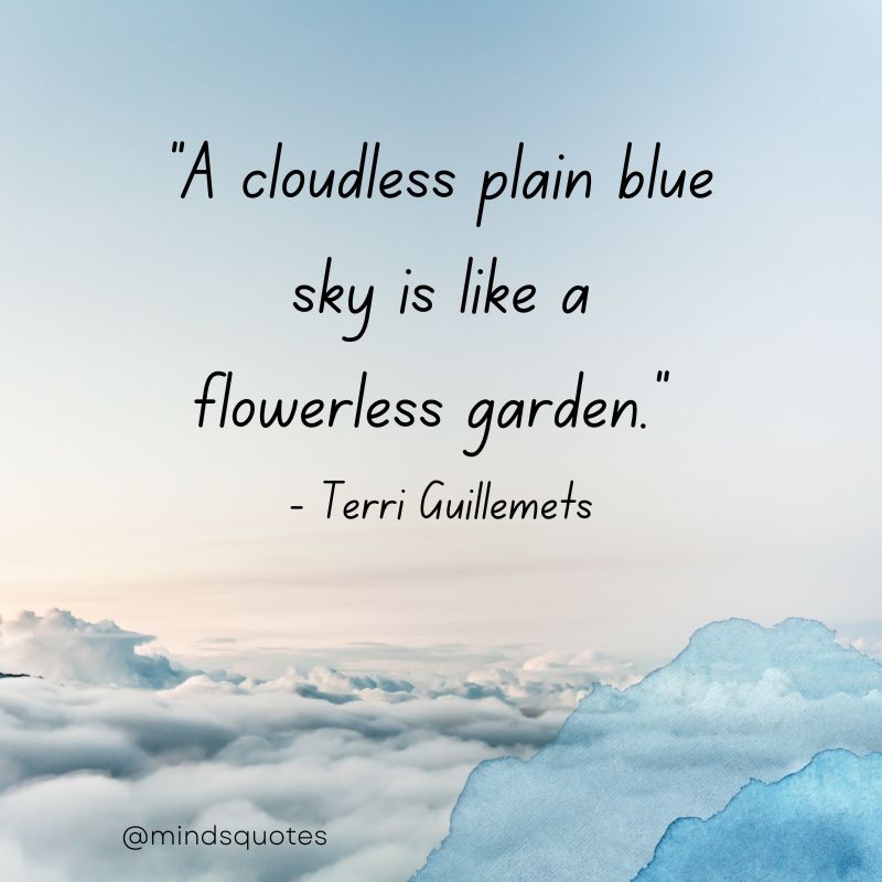 clouds in the sky quotes