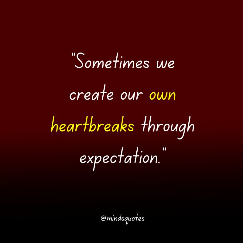 hurt expectation quotes