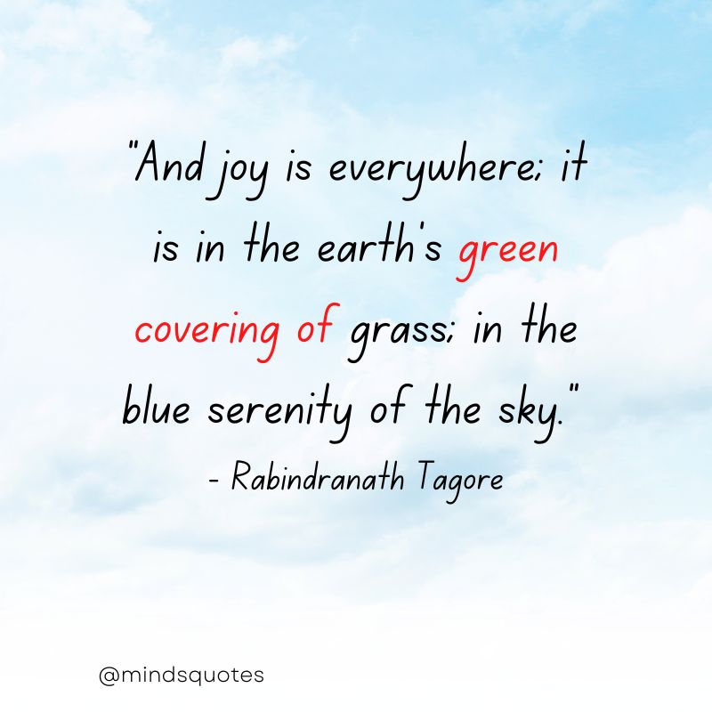positive blue sky quotes