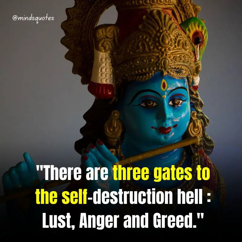 55+ Most Famous Lord Krishna Quotes That Change Your Life 4 positive Krishna quotes on life