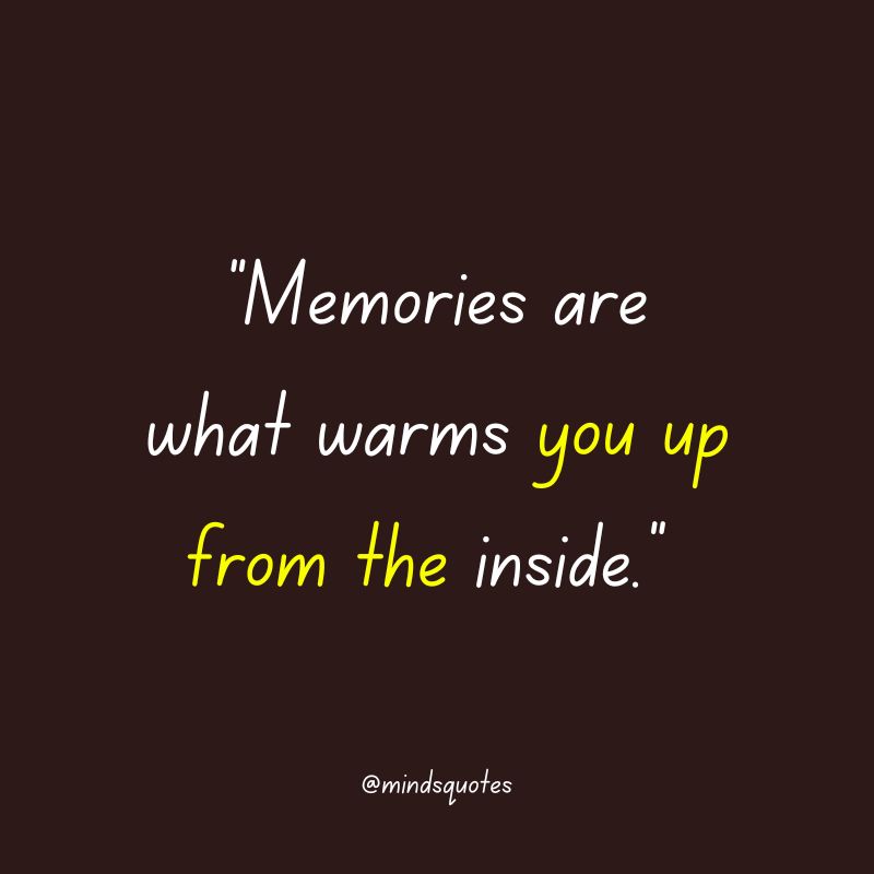 135 BEST Memories Quotes To Help You Cherish The Past 19 throwback memories quotes