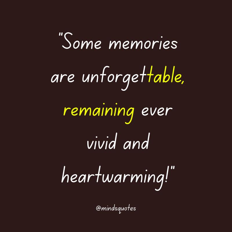 135 BEST Memories Quotes To Help You Cherish The Past 21 unforgettable memories quotes in English