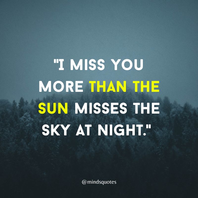 Cute Missing Someone Quotes