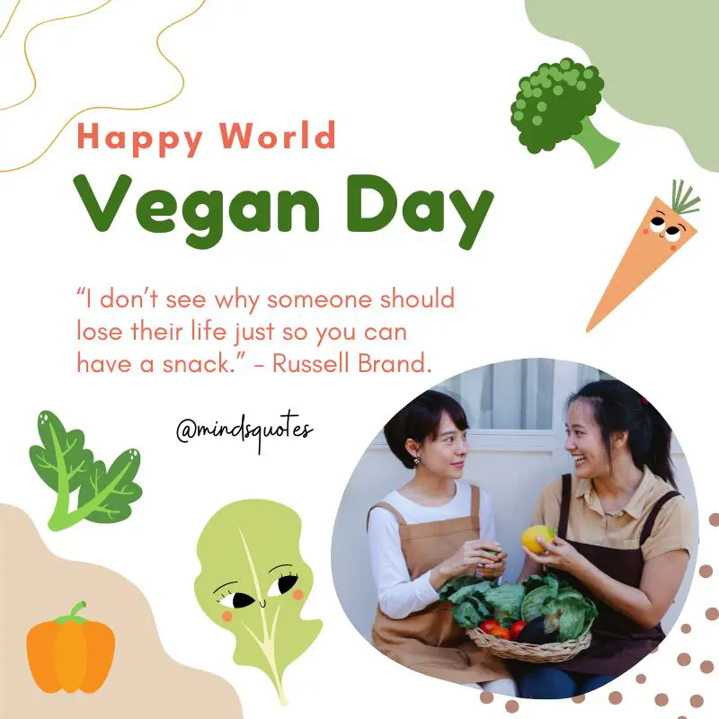 57 Famous World Vegan Day Quotes, Wishes & Messages 3 Happy World Vegan Day Quotes