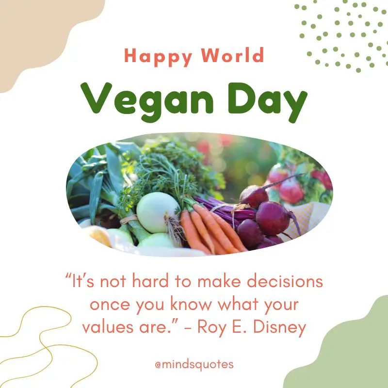 57 Famous World Vegan Day Quotes, Wishes & Messages 5 World Vegan Day Quotes