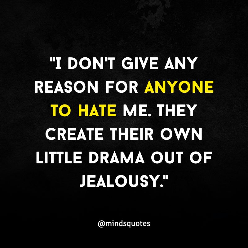 jealousy savage quotes for haters