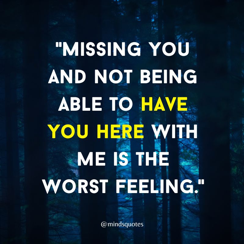 missing someone quotes in english