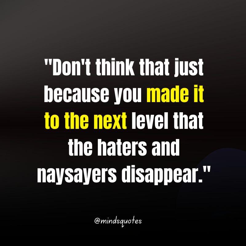 savage quotes for haters
