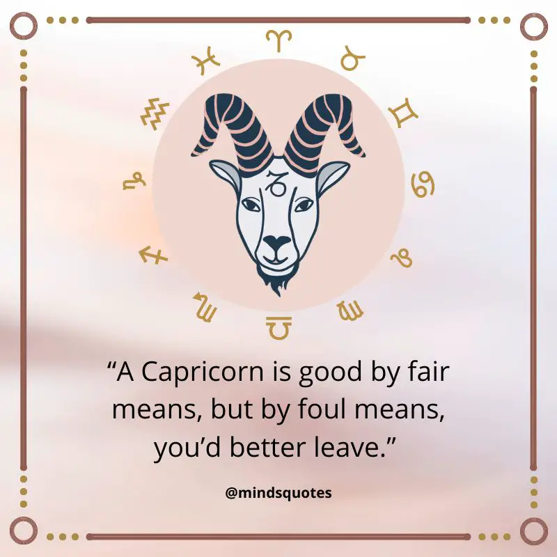 50 Capricorn Quotes To Help Achieve Your Greatest Potential 8 Capricorn Quotes Funny