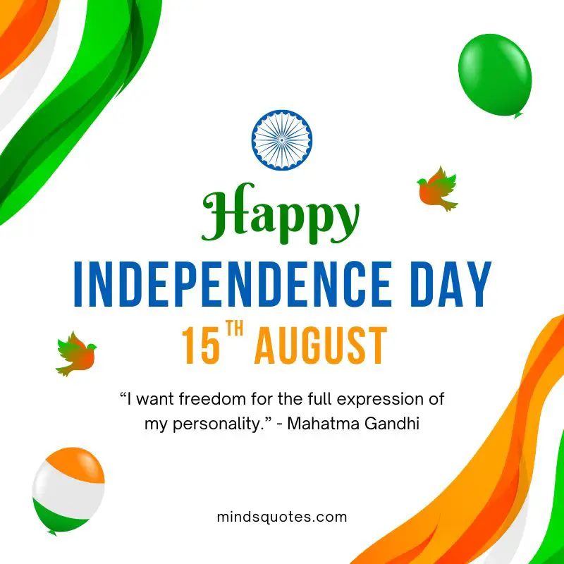 75th Happy India Independence Day Quotes, Wishes & Messages 11 Happy India Independence Day Message