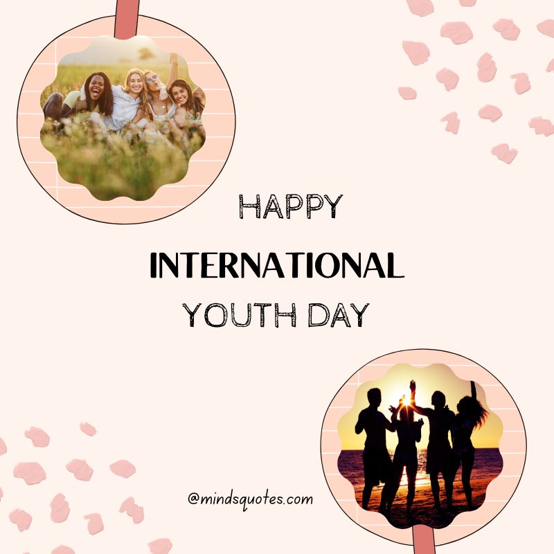 Happy International Youth Day Poster