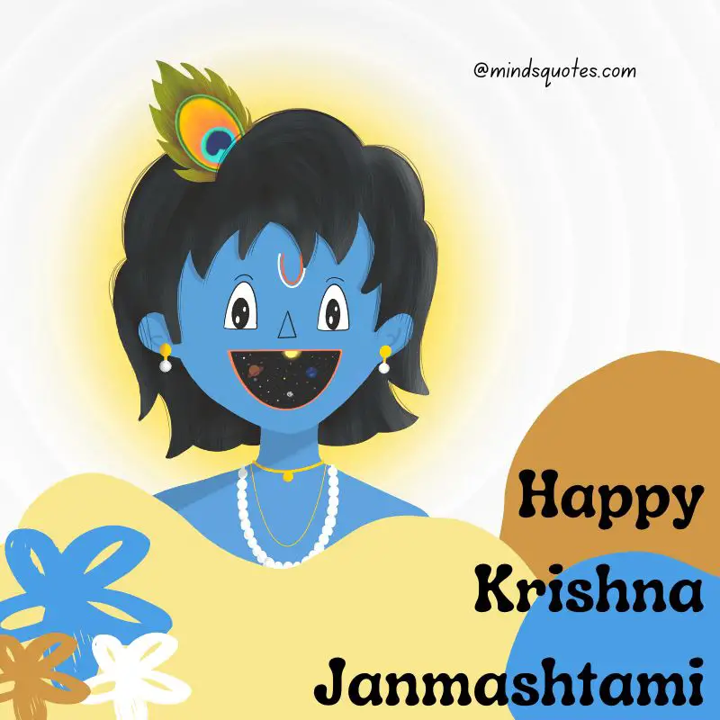 48 Happy Krishna Janmashtami Quotes, Wishes, and Messages 5 Happy Krishna Janmashtami Poster
