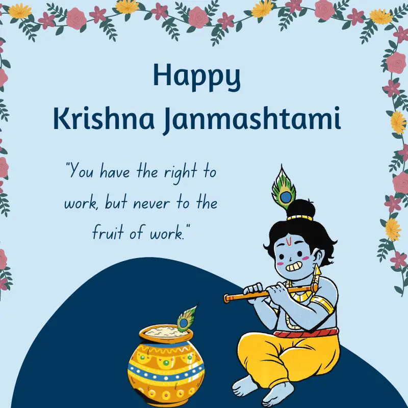 48 Happy Krishna Janmashtami Quotes, Wishes, and Messages 10 Happy Krishna Janmashtami Quotes