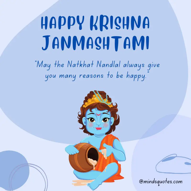 48 Happy Krishna Janmashtami Quotes, Wishes, and Messages 12 Happy Krishna Janmashtami Quotes