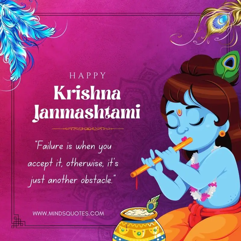 48 Happy Krishna Janmashtami Quotes, Wishes, and Messages 14 Happy Krishna Janmashtami Wishes