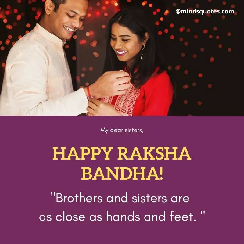 41+ BEST Happy Raksha Bandhan Quotes, Wishes & Messages 21 Happy Raksha Bandhan Wishes 1