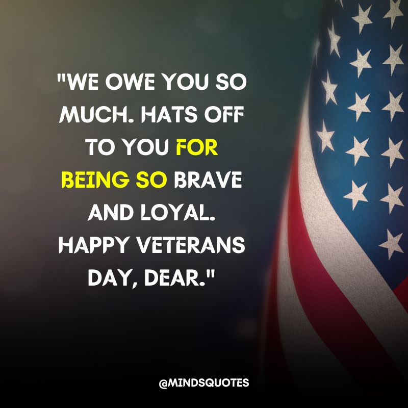 Happy veterans day Messages
