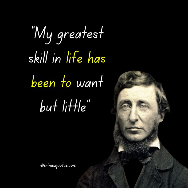 Henry David Thoreau Quotes About Life 
