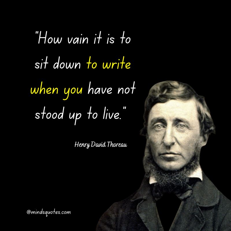 Henry David Thoreau's Quotes